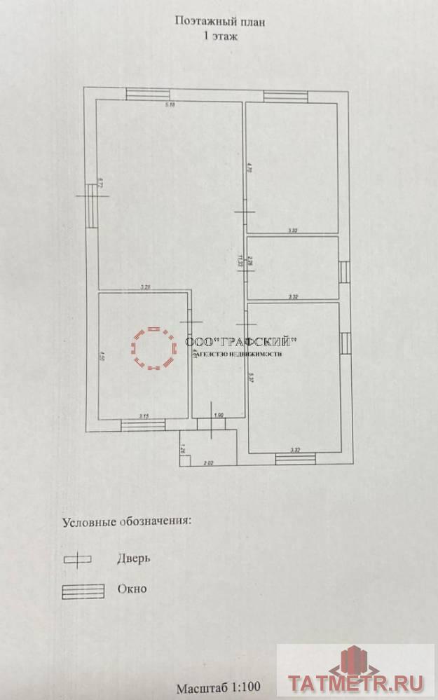 Продажа / Дома и коттеджи, Чернышевка, Тихая улица, 4 899 000 Продается коттедж в новом поселке «УСАДЬБА У ОЗЕРА» в 30 минутах от Казани Дом в предчистовой отделке — стены... - 1