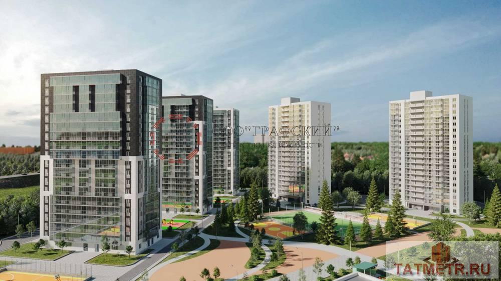 Продажа / Квартиры, Казань, 6 510 000 Продаю замечательную 1-комнатную квартиру в ЖК «Станция Спортивная». Общая площадь территории оставляет около 63... - 3