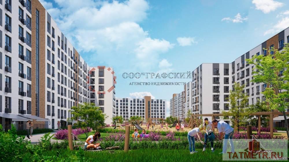 Продажа / Квартиры, Атмосфера, 4 923 000 Продаю 2-комнатную квартиру на комфортном 3 этаже в новом ЖК Атмосфера! Объект расположен в Высокогорском районе... - 2