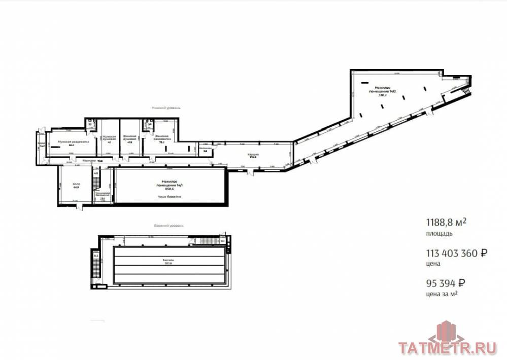 Продажа / Коммерческая / Office, Казань, Шоссейная улица, 49 530 000 Продается помещение в ЖК ATLANTIS DELUXE. Любое назначение, офис, шоурум. Также возможно организовать пространства... - 7