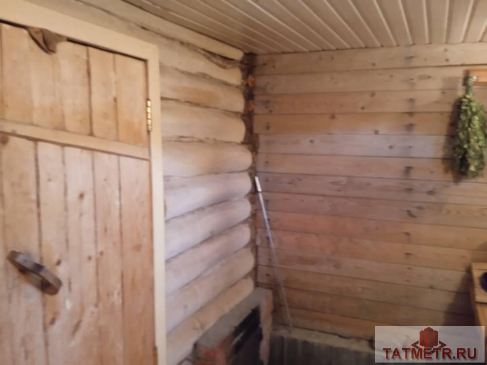 Продажа / Жилая / Дом с участком, с. Большое Ходяшево, Центральная улица, 2 999 000 Продается отличный бревенчатый дом в Зеленодольском районе, село Большое Ходяшево. В доме большой зал, две... - 12