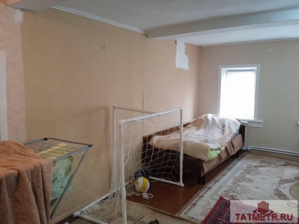 Продажа / Жилая / Дом с участком, с. Большое Ходяшево, Центральная улица, 2 999 000 Продается отличный бревенчатый дом в Зеленодольском районе, село Большое Ходяшево. В доме большой зал, две... - 2