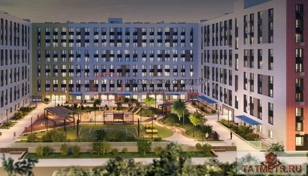 Продажа / Квартиры, Казань, улица Азата Аббасова, 7 452 000 Жилой комплекс – это проект, состоящий из тринадцати 10-19-этажных домов, объединенных общей благоустроенной дворовой... - 10