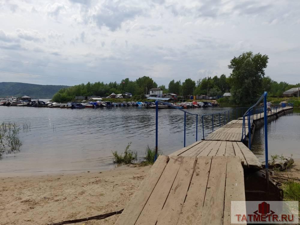 Продается шикарная дача на берегу реки Волга  в г.Волжск. Дача двухэтажная кирпичная, обшита сайдингом. В доме... - 15