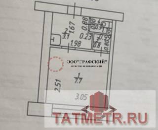 Продажа / Квартиры, Зеленодольск, Паратская улица, 799 000 Продаю гостинку, в кирпичном доме. Статус квартры. Дом после капитального ремонта. Произведена заменена... - 3