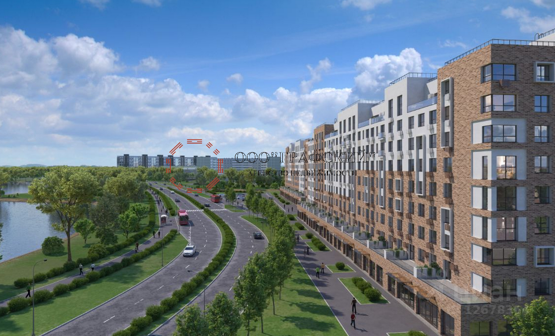 Продажа / Квартиры, Казань, 6 804 000 КВАРТАЛ У ОЗЕРА расположен в тихом месте рядом с озером Средний Кабан. 30 метров от воды. Несколько шагов и вы... - 6
