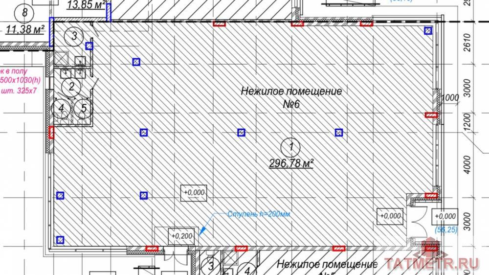 Сдается в аренду помещение в Авиастроительном районе. Назначение: торговля, склад. Площадь 1000 кв.м., рабочая высота... - 12