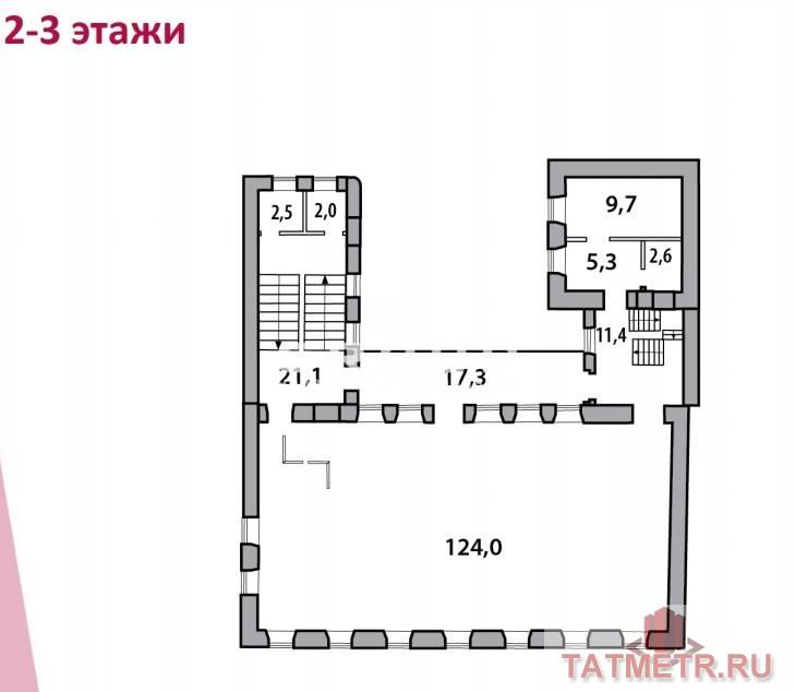 Коммерческая / Аренда / Офисы, Казань, улица Габдуллы Тукая, 431 800 Трехэтажный особняк ХIX века после капитальной реконструкции в историческом центре города Казани в центральной части... - 9