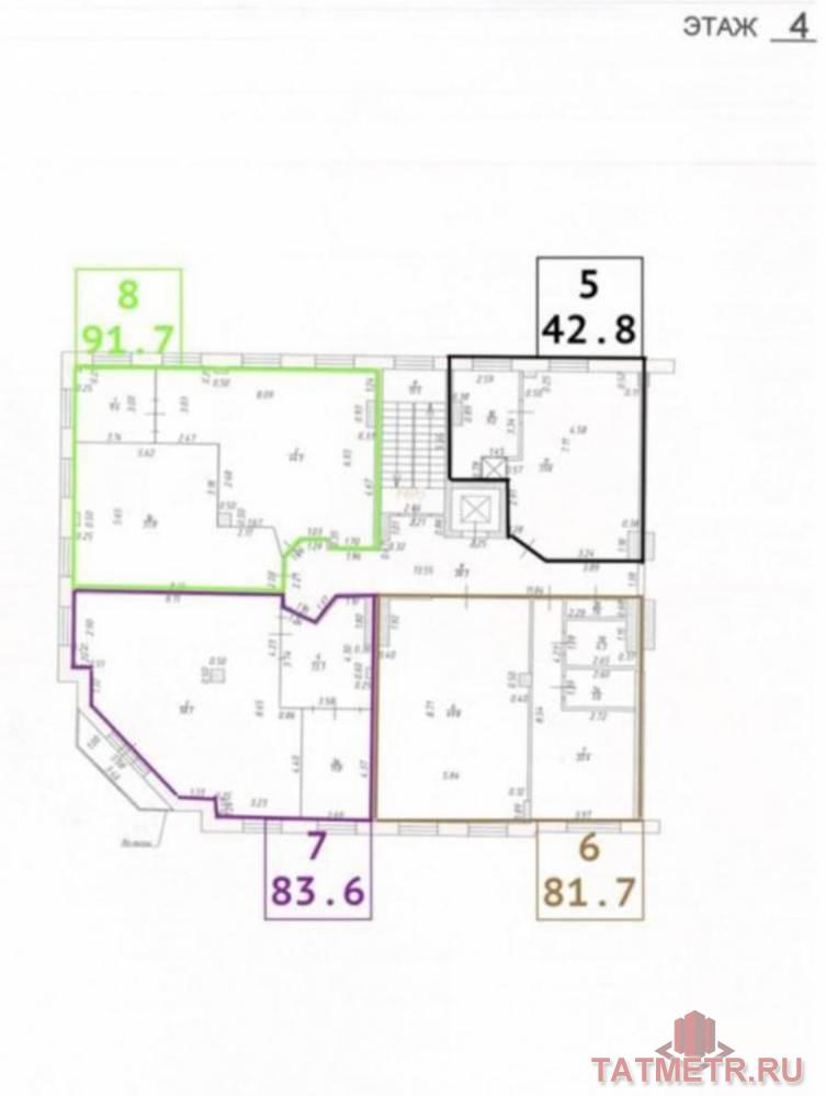 Продажа / Коммерческая / Office, Казань, улица Волкова, 99 000 000 Продается офис В+ в центре города, дизайнерский ремонт, две входные группы, два лифта на этаже. Офис с арендаторами.... - 28
