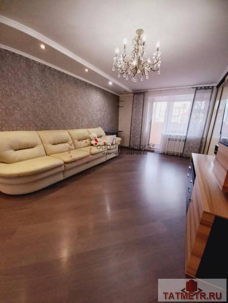 Аренда / Жилая / Квартира, Казань, улица Аделя Кутуя, 35 000 Сдаю шикарную трехкомнатную квартиру на долгий срок! Квартира очень уютная, просторная, светлая. Сделан современный... - 3
