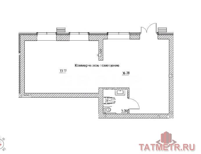 Продажа / Коммерческая / Office, Атмосфера, жилой комплекс Атмосфера, 8 500 000 Продается помещение свободного назначения 74 кв м в ЖК Атмосфера .Помещение с хорошей планировкой на 1 линии с... - 2