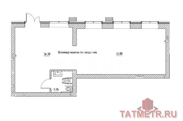 Продажа / Коммерческая / Office, Атмосфера, жилой комплекс Атмосфера, 9 240 000 Продается помещение свободного назначения 87.22 кв м в ЖК Атмосфера .Помещение с хорошей планировкой на 1 линии с... - 1