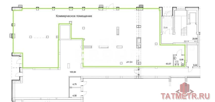 Продажа / Коммерческая / Office, Казань, улица Анаса Тазетдинова, 48 559 000 Выгодная инвестиция в будущее вашего бизнеса в ЖК Лето. Продается помещение свободного назначения пл 310 кв.м. в... - 1