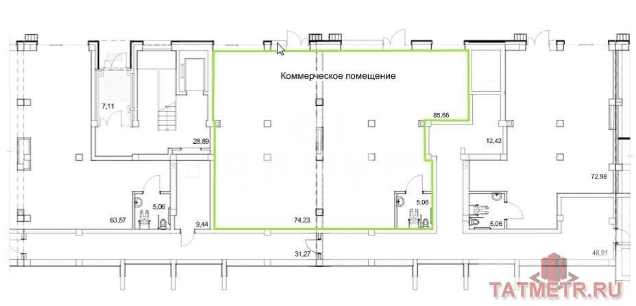 Продажа / Коммерческая / Office, Казань, улица Анаса Тазетдинова, 26 624 000 Выгодная инвестиция в будущее вашего бизнеса в ЖК Лето. Продается помещение свободного назначения пл 164 кв.м. в... - 2
