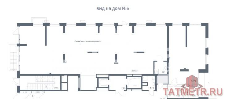 Продажа / Коммерческая / Office, Казань, улица Азата Аббасова, 28 420 000 Продается отличное помещение свободного назначения пл. 203 кв.м в замечательном ЖК Весна 2. Помещение открытой... - 2