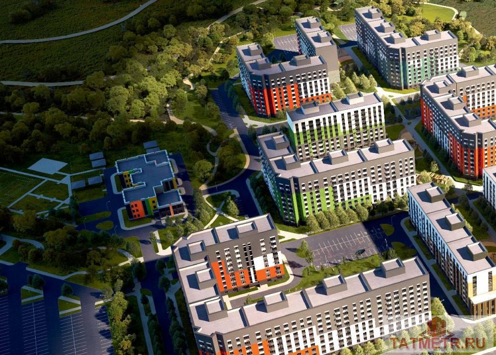 Продажа / Квартиры, Зеленодольск, Сайдашева улица, 6 884 020 Предлагаем приобрести двухкомнатную квартиру с индивидуальным отоплением комфорт класса в жилищном комплексе,... - 2