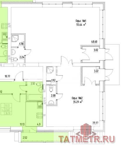 Продажа / Коммерческая / Office, Царево, улица Петра Гаврилова, 4 587 700 Продается помещения свободного назначения в ЖК Царево общ пл.35.29 кв м Торцевое.1 линия . 1 этаж с отличным... - 4