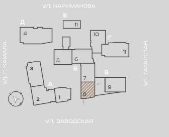 Продажа / Коммерческая / Retail, Казань, улица Галиаскара Камала, 41 227 200 Помещение свободного назначения 196 кв.м в историческом центре города в ЖК бизнес-класса «Максат». Идеально подходит... - 4