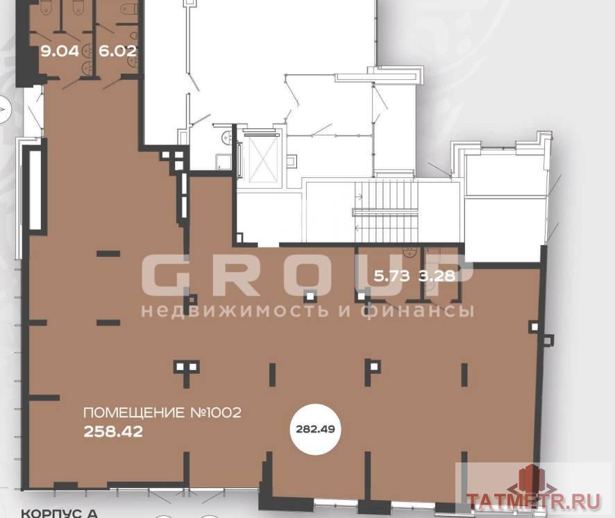 Продажа / Коммерческая / Office, Казань, улица Галиаскара Камала, 59 322 900 Помещение свободного назначения 282.,49кв.м в историческом центре города в ЖК бизнес-класса «Максат». Идеально... - 1