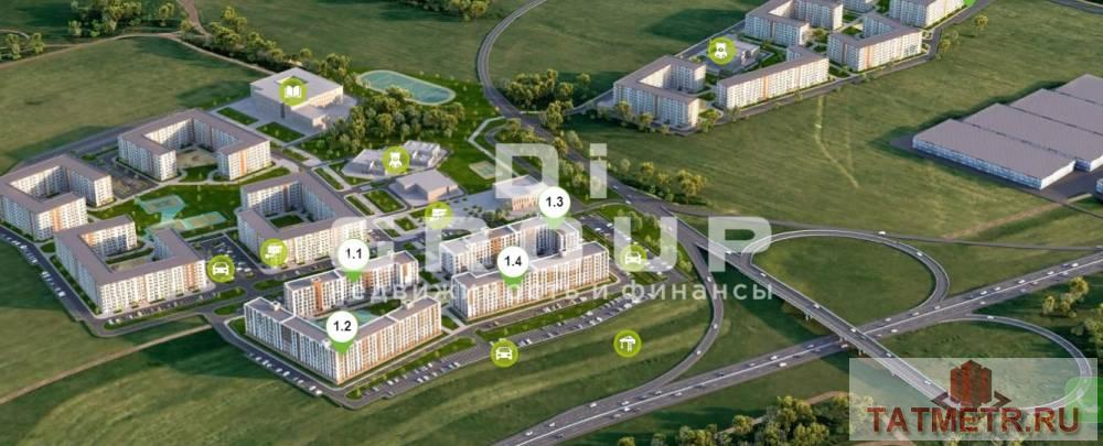 Продажа / Коммерческая / Office, Атмосфера, жилой комплекс Атмосфера, 5 800 000 Продается помещение свободного назначения 40.2 кв м в ЖК Атмосфера.Помещение с хорошей планировкой на 1 линии , 1... - 4