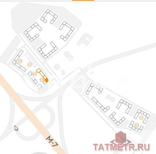 Продажа / Коммерческая / Office, Атмосфера, жилой комплекс Атмосфера, 9 820 000 Продается помещение свободного назначения 100 кв м в ЖК Атмосфера.Помещение с хорошей планировкой на 1 линии с... - 3