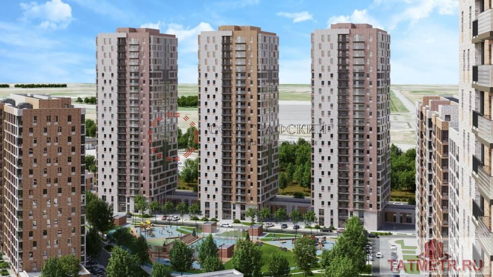 Продажа / Квартиры, Казань, Бухарская, 6 180 000 ПРОДАЖА ПО ВЫГОДНОЙ ЦЕНЕ (ниже застройщика и аналогов)! Просторная 1-комнатная квартира в ЖК «ЯРАТАМ» по адресу г.... - 1