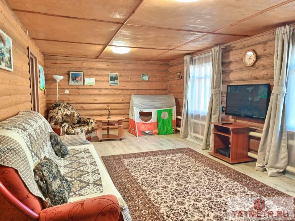 Продается уютный дом в г.Зеленодольск. Фундамент ленточно-свайный, стены кирпичные, крыша металлическая под черепицу.... - 1