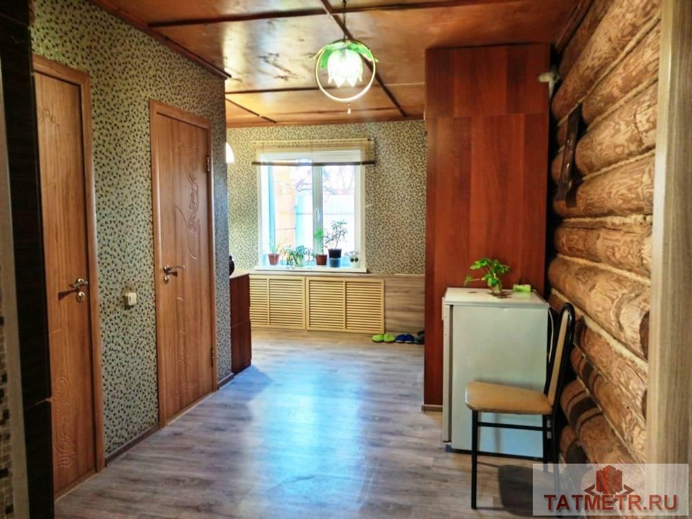 Продается уютный дом в г.Зеленодольск. Фундамент ленточно-свайный, стены кирпичные, крыша металлическая под черепицу.... - 11