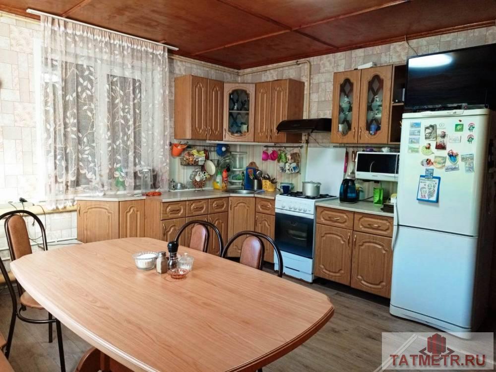 Продается уютный дом в г.Зеленодольск. Фундамент ленточно-свайный, стены кирпичные, крыша металлическая под черепицу.... - 9