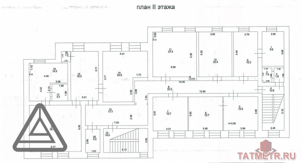 Коммерческая / Аренда / Офисы, Казань, улица Вишневского, 170 000 Сдается помещение 4 -х этажном здание 2 этаж площадью 289 кв.м адрес Вишневского 26 В. В помещении: — Телефон —... - 16