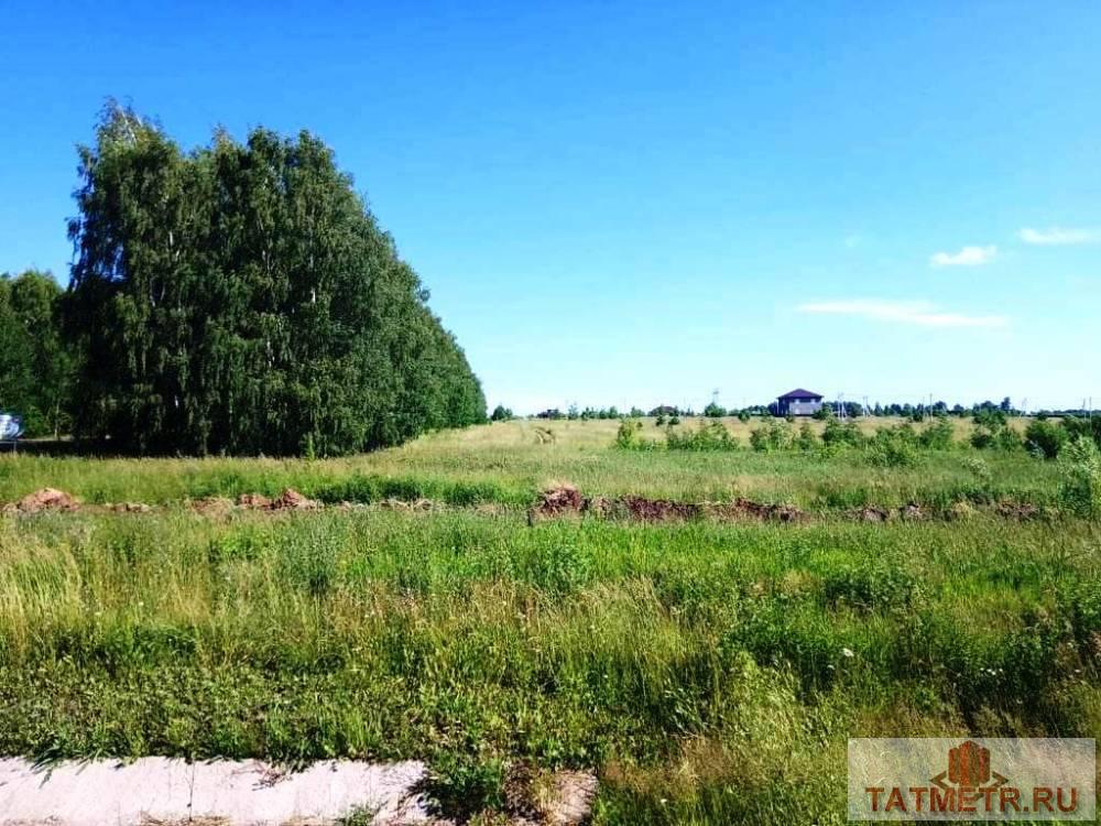 Продается отличный участок для строительства загородного дома в новом коттеджном поселке Зеленодольского района....