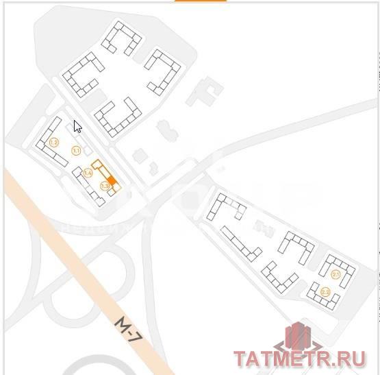 Продажа / Коммерческая / Office, Атмосфера, жилой комплекс Атмосфера, 6 920 000 Продается помещение свободного назначения 52.87 кв м в ЖК Атмосфера.Помещение с хорошей планировкой на 1 линии ,1... - 4