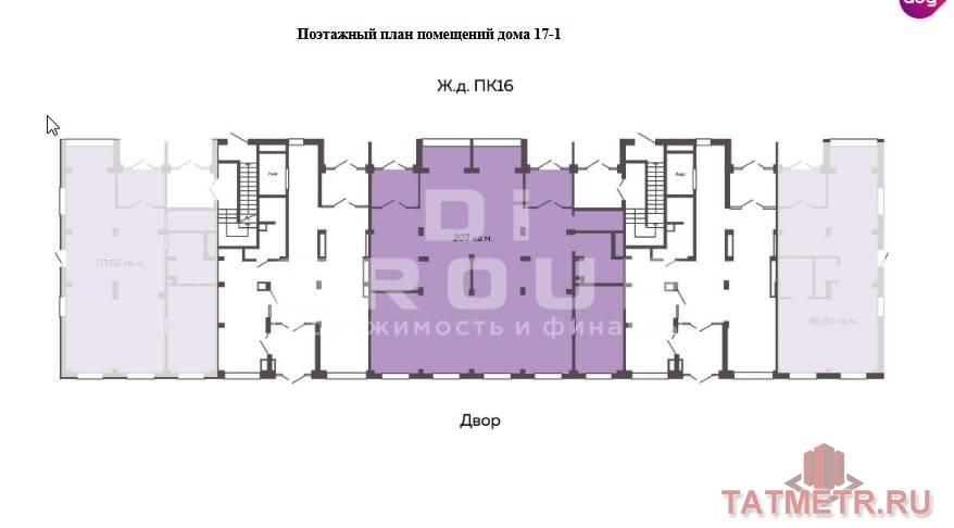 Сдается  помещение пл.238 кв м в самом историческом центре города в ЖК Мирас. Это клубный дом премиального уровня с... - 2