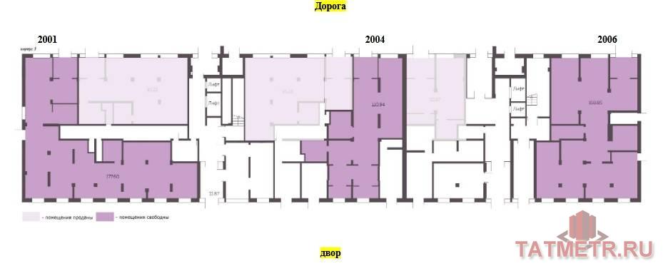 Продажа / Коммерческая / Office, Казань, улица Николая Ершова, 29 415 000 Помещение свободного назначения 196 кв.м в ЖК Нобелевский по ул Ершова 65. Под офис, учебный центр, торговую площадь,... - 4
