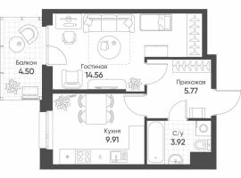 Продается квартира 56, по адресу ул. Гаврилова, стр. 1, корпус в ЖК...