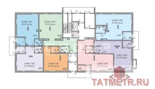 Продажа / Коммерческая / Office, Казань, улица Ярышлар, 7 812 068 Продается помещение в новом густонаселенном благоустроенном жилом комплексе Ст Спортивная . Помещение пл 75,53 кв.м... - 2