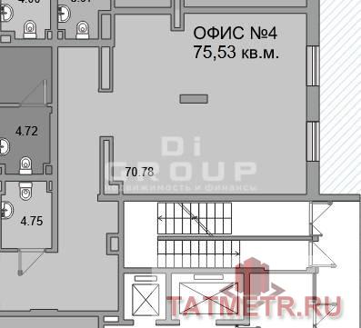 Продажа / Коммерческая / Office, Казань, улица Ярышлар, 7 812 068 Продается помещение в новом густонаселенном благоустроенном жилом комплексе Ст Спортивная . Помещение пл 75,53 кв.м... - 3