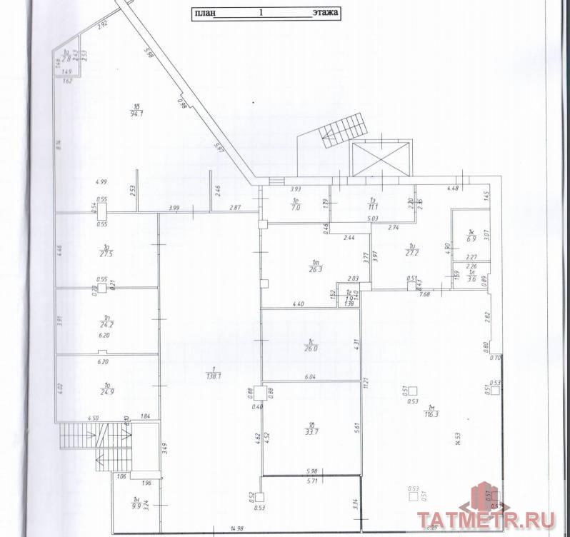 Сдается торговое помещение 600 м² по улице Г. Баруди, дом 8. Основные характеристики: — первая линия; — высокий... - 9