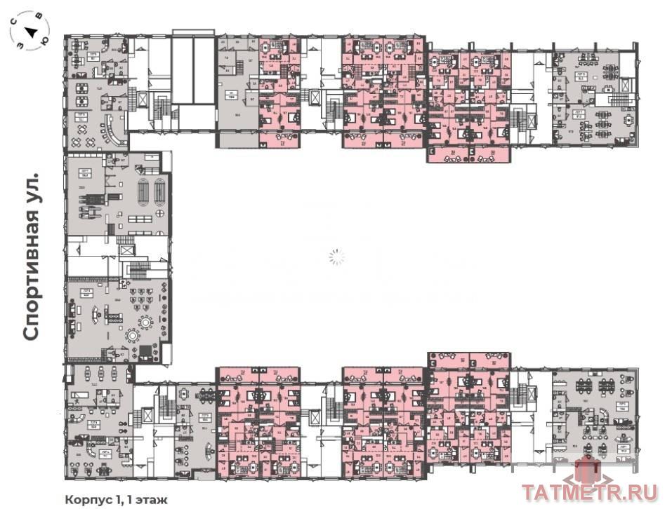 Продажа / Коммерческая / Office, Иннополис, Спортивная улица, 20 786 750 Продается помещение пл 124.1 кв м в новом ЖК в Иннополисе , ЖК Квартал Ю. Помещение на 1 линии по ул Спортивная .... - 3