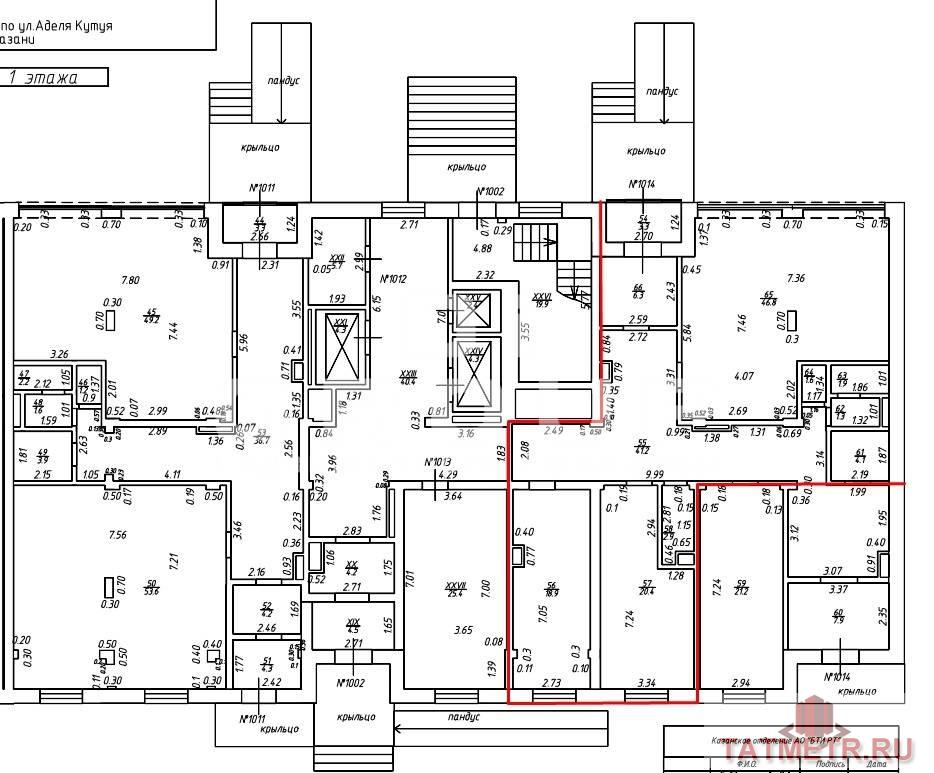 Продажа / Коммерческая / Office, Казань, улица Аделя Кутуя, 17 400 000 Продаю помещение свободного назначения в ЖК Паруса пл 145 кв м. Это 1 линия ,торцевое с внешней стороны дома в корп... - 2