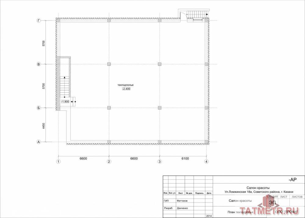 Аренда / Коммерческая / Warehouse, Казань, Ломжинская улица, 120 000 Сдается помещение в цокольном этаже на Ломжинской 18 а. Отдельно стоящее 2 х этажное здание . Помещение находится в... - 9