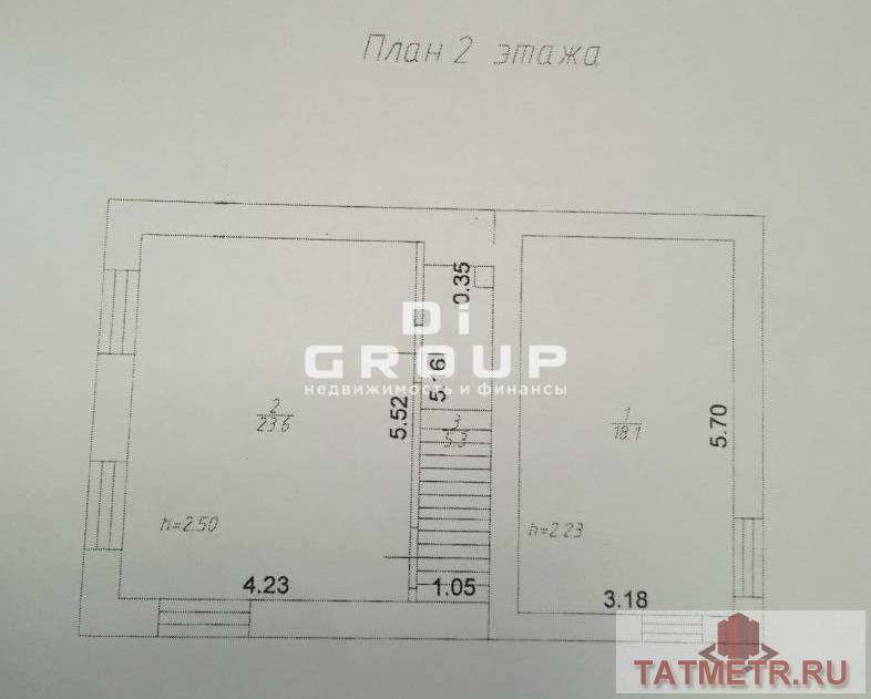 Сдается трехэтажное строение с помещениями под офис.  В здании есть 2 санузла (1 и 3 этаж), водонагреватели.  Общая... - 11