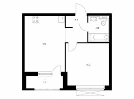 Продаётся 1-комн. квартира площадью 41.00 кв. м на 8 этаже 8...