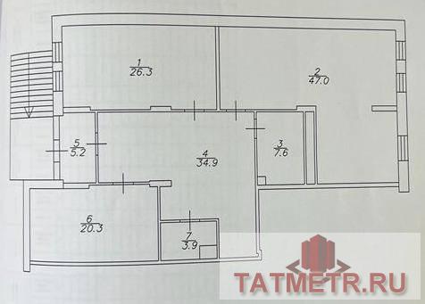 Продажа / Коммерческая / Office, Казань, улица Восход, 20 380 000 Предлагается помещение по ул.Восход. Характеристики: — 1 этаж; — отдельный вход; — парковка; — кабинетная нарезка; —... - 9