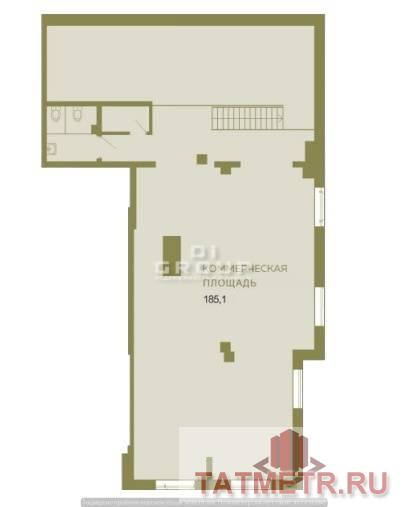 Продажа / Коммерческая / Office, Казань, Гвардейская улица, 25 000 000 Продается коммерческое помещение свободного назначения в ЖК Эволюция. Общая площадь 185 кв.м., 1-й этаж, отдельный... - 3