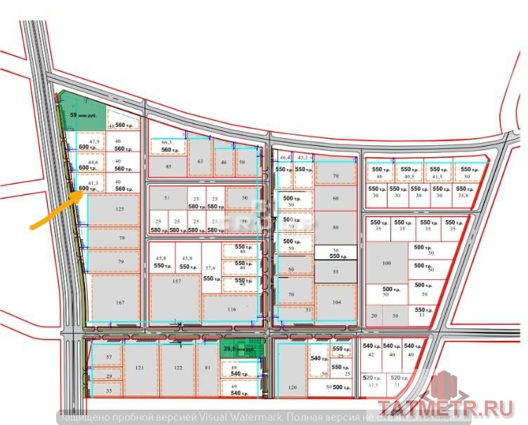 Продажа / Коммерческая / Land, Казань, проезд Хезмэт, 25 020 000 Продается земельный участок в производственно-логистическом парке «Вертелевка» в Советском районе. Участок находится... - 1