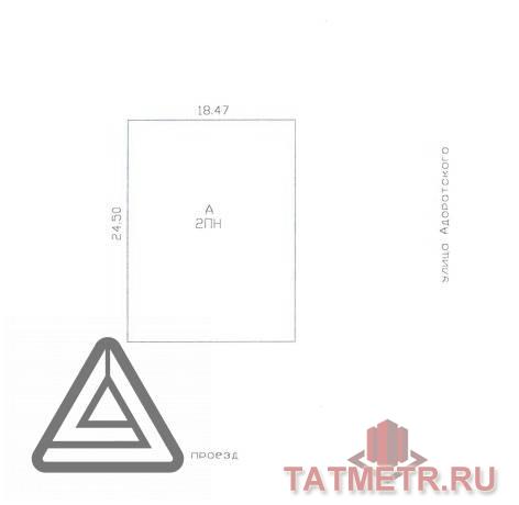 Продается ГАБ 2 этажный торговое здание площадь 885.1 кв.м , участок 2335+/-17 кв.м ,по адресу Адоратского39 д. Ново... - 6