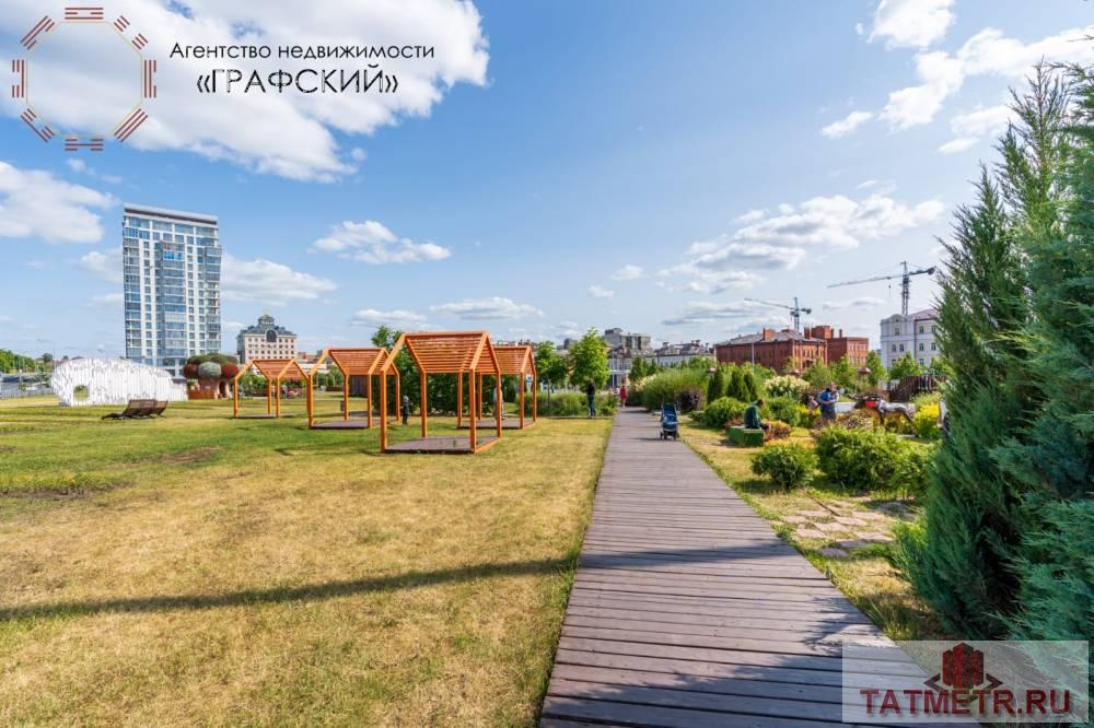 Продажа / Квартиры, Казань, улица Тихомирнова, 9 600 000 Продаю просторную однокомнатную в центре города! Кирпичный дом 2005 года. Месторасположение : «Огонь»! — прямо... - 25