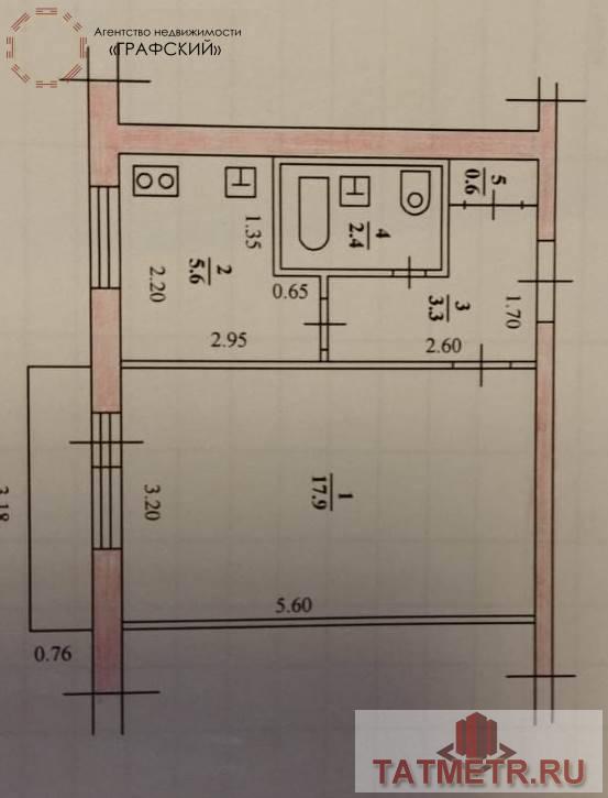 Продажа / Квартиры, Казань, улица Максимова, 4 190 000 Продаю однокомнатную в кирпичном доме по ул.Максимова. Квартира теплая, светлая и уютная. Хорошая планировка —... - 8